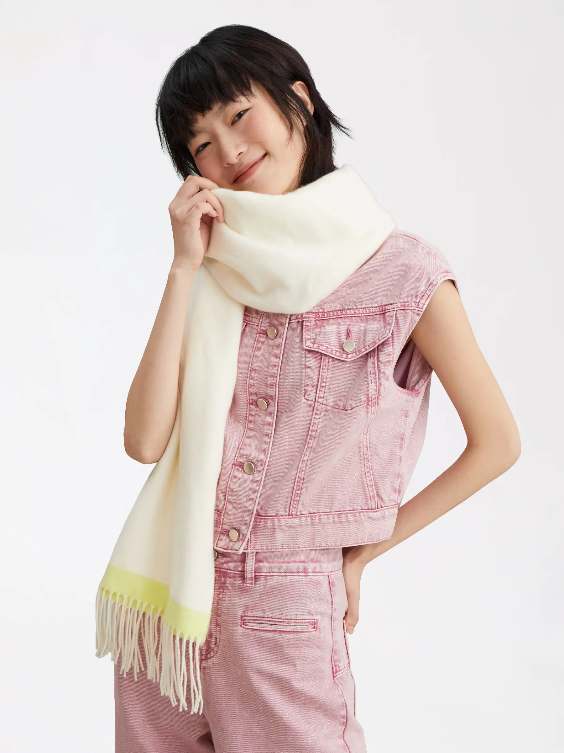 Thin Wool Scarf
