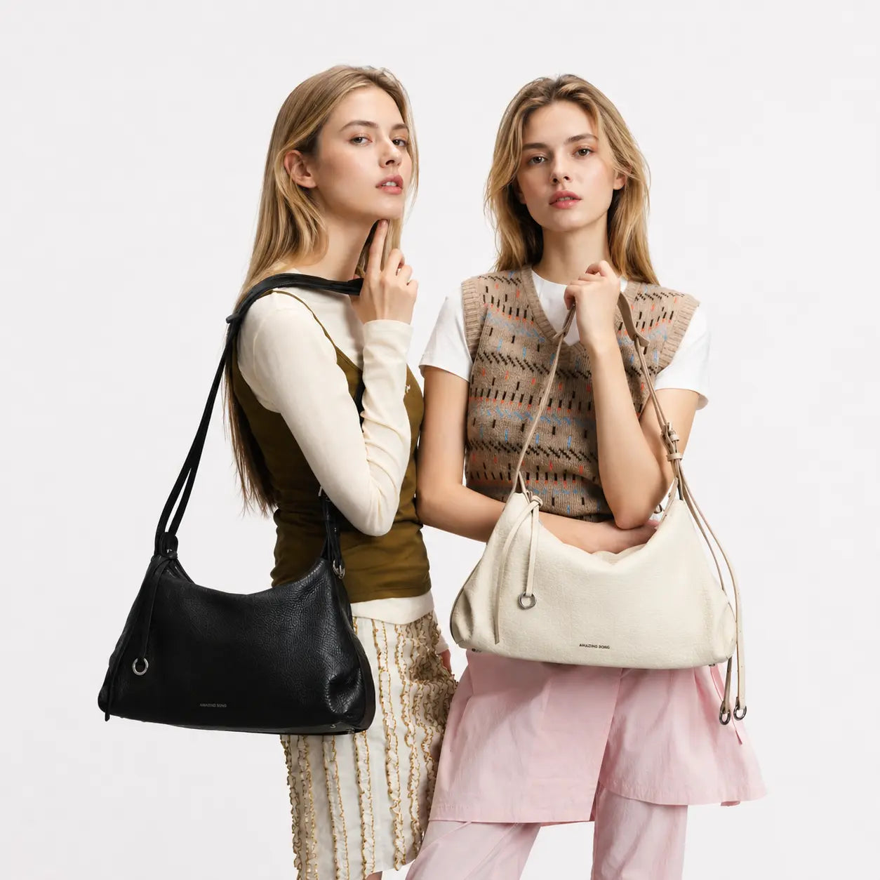 Donut Hobo Bag Top -Grain Cowhide – Small