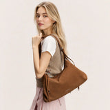 Donut Hobo Bag Top  -Grain Cowhide – Large