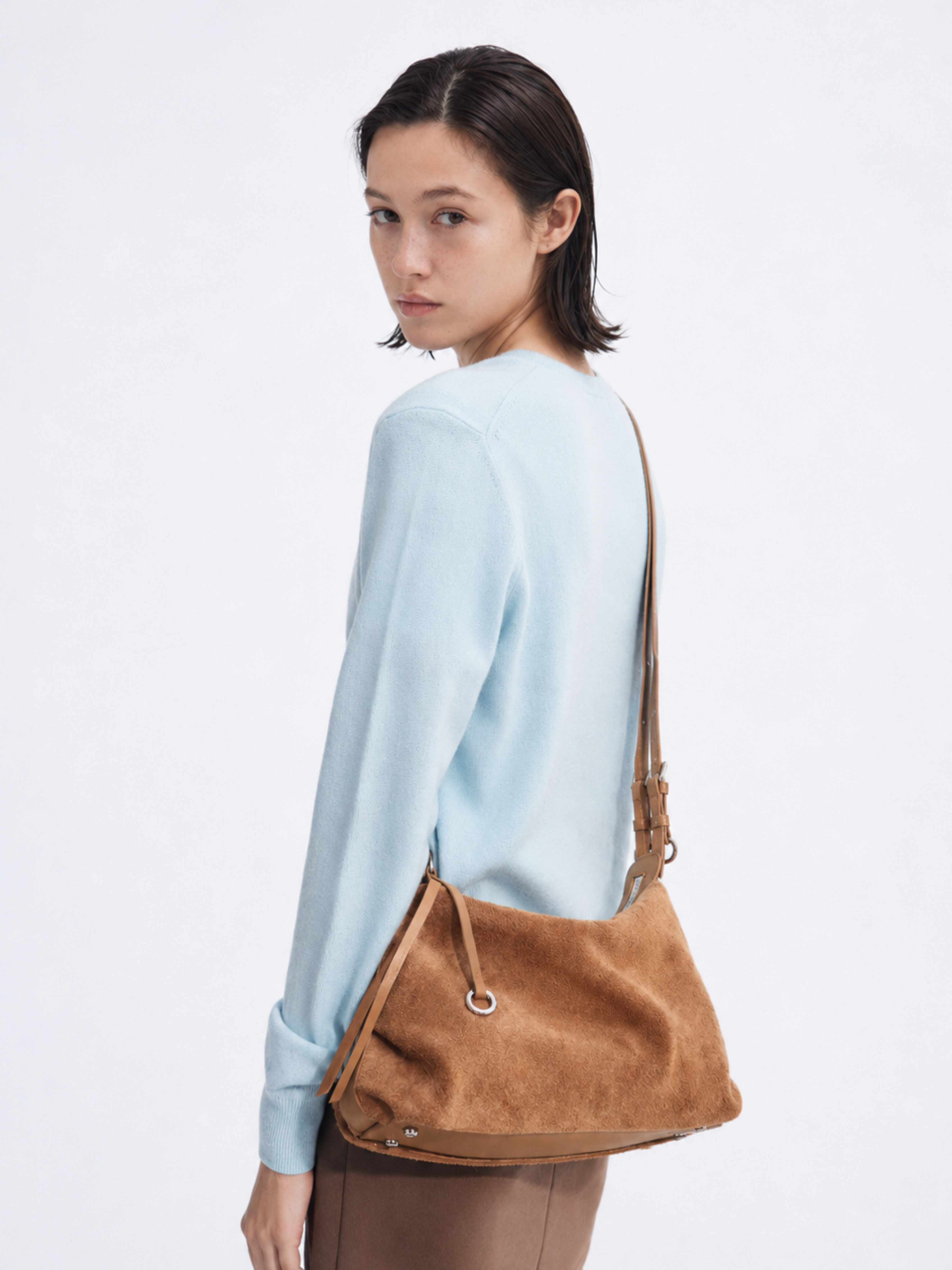 Donut Hobo Bag - Suede - Small AMAZING SONG