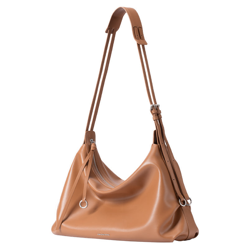 Donut Hobo Bag - Plus - Latte Brown