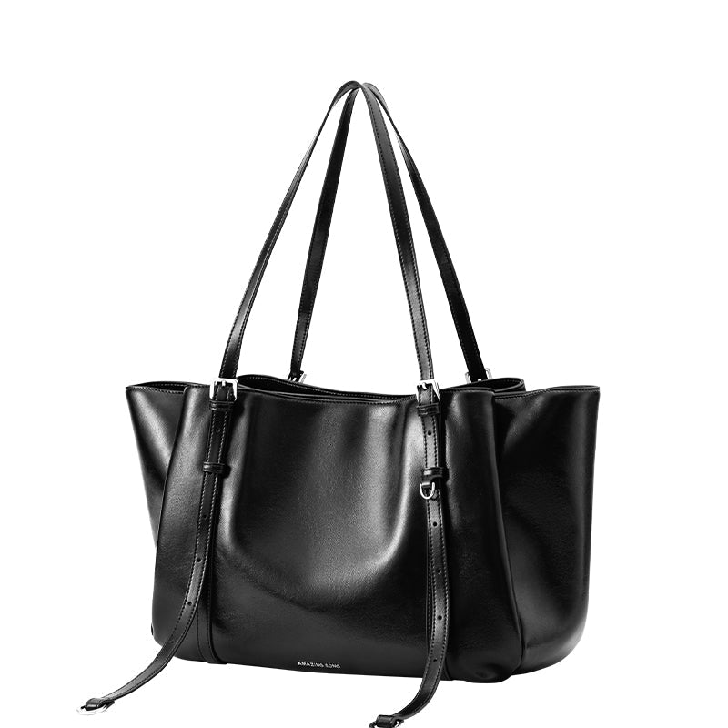 Donut Tote Bag - Elegant Black