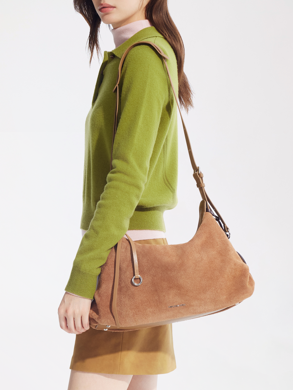 Donut Hobo Bag - Suede - Large AMAZING SONG