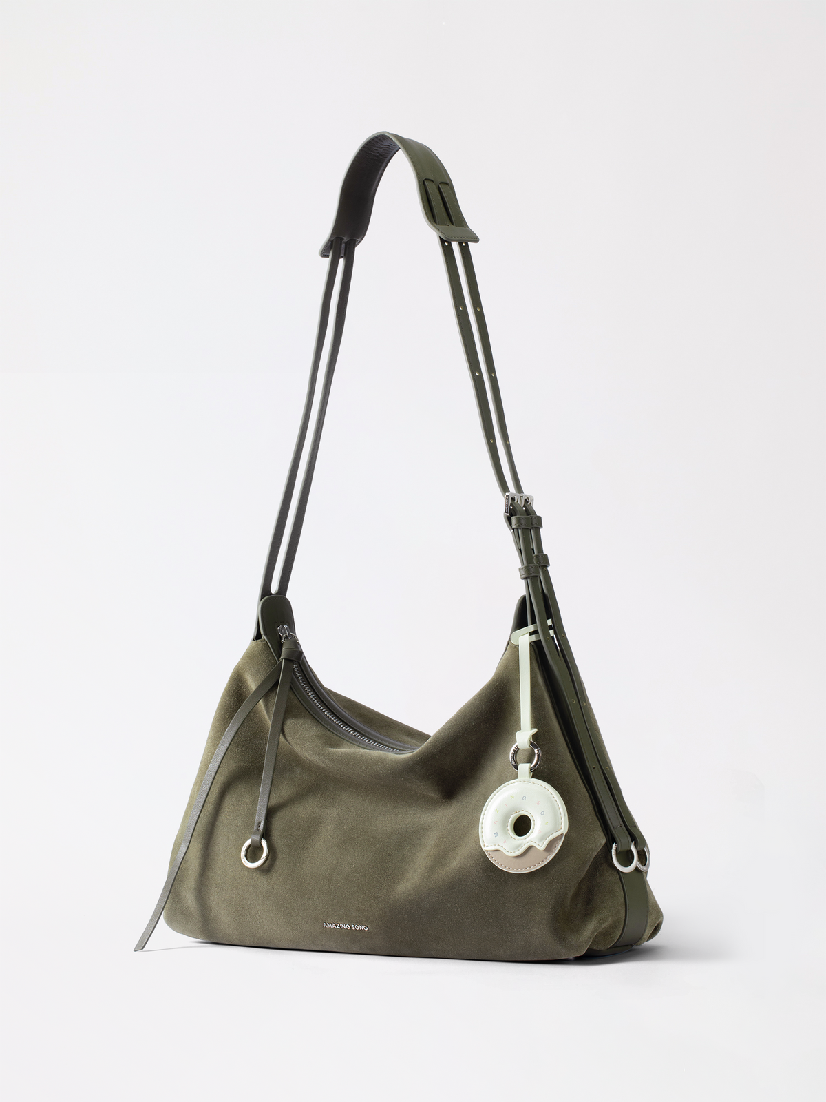 Donut Hobo Bag - Suede - Large AMAZING SONG