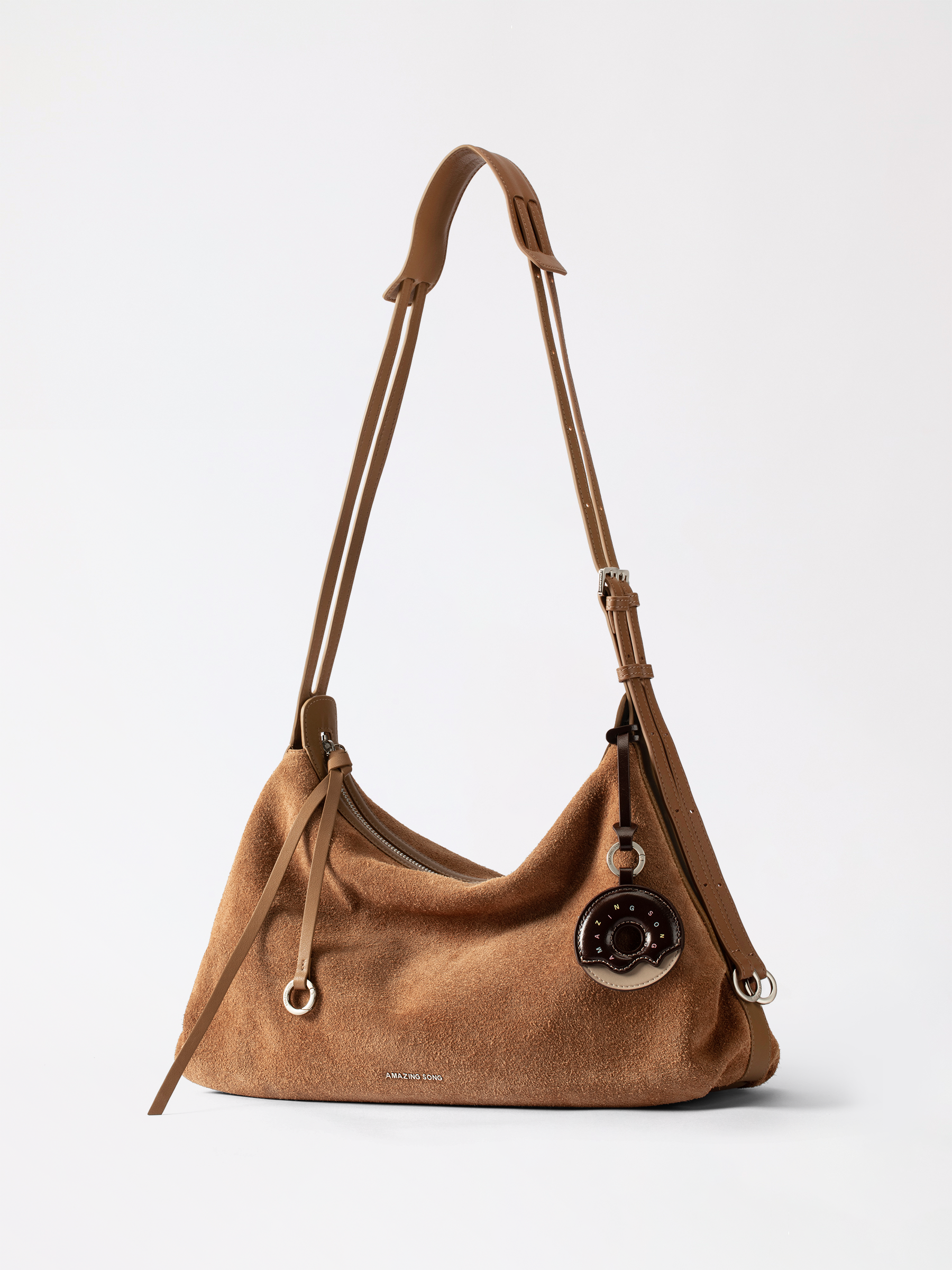 Donut Hobo Bag - Suede - Large AMAZING SONG