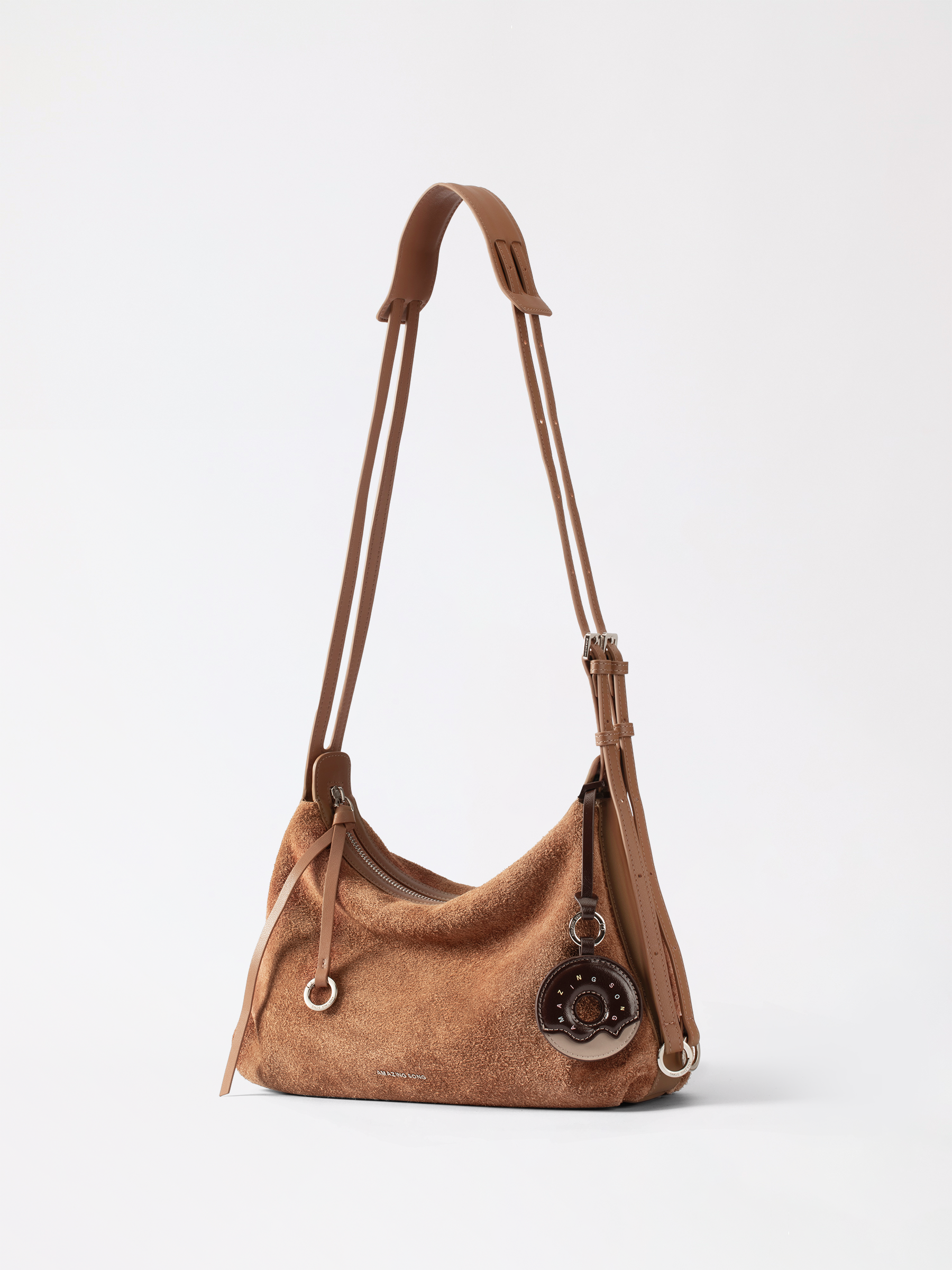 Donut Hobo Bag - Suede - Small AMAZING SONG