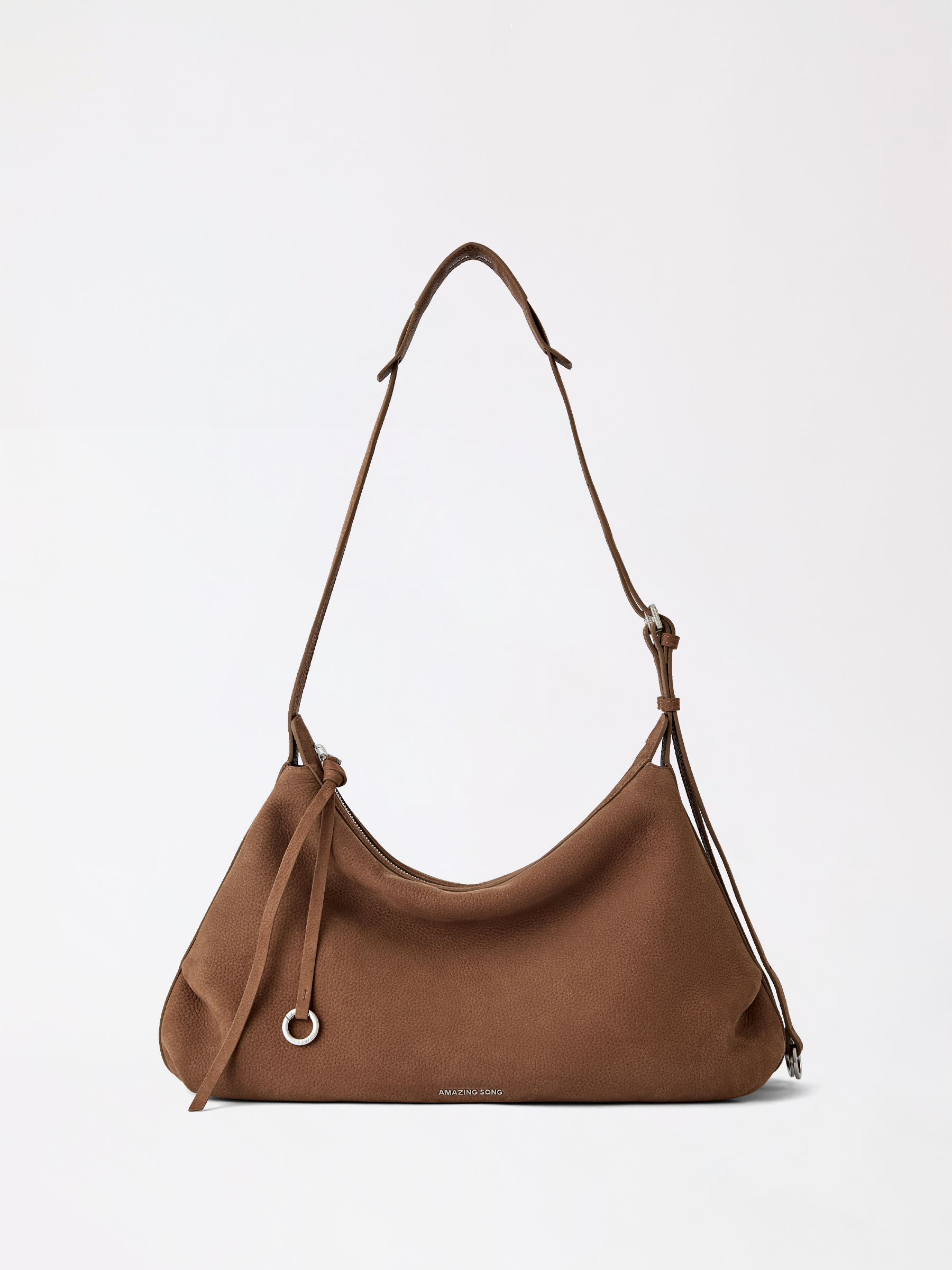 Donut Hobo Bag Top  -Grain Cowhide – Large AMAZING SONG
