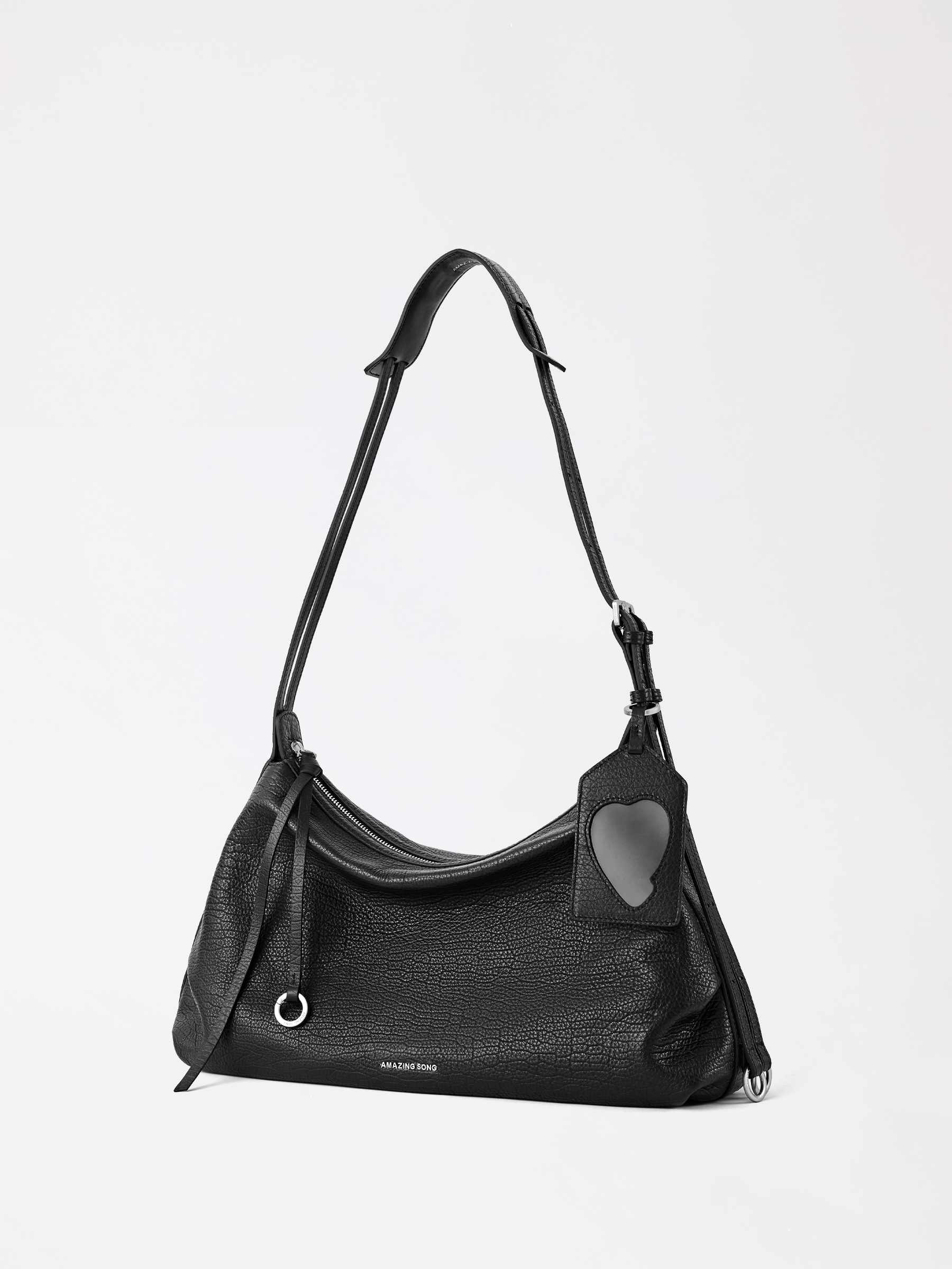 Donut Hobo Bag Top  -Grain Cowhide – Large AMAZING SONG