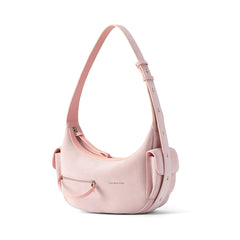 Liqueur Crescent Bag-Suede