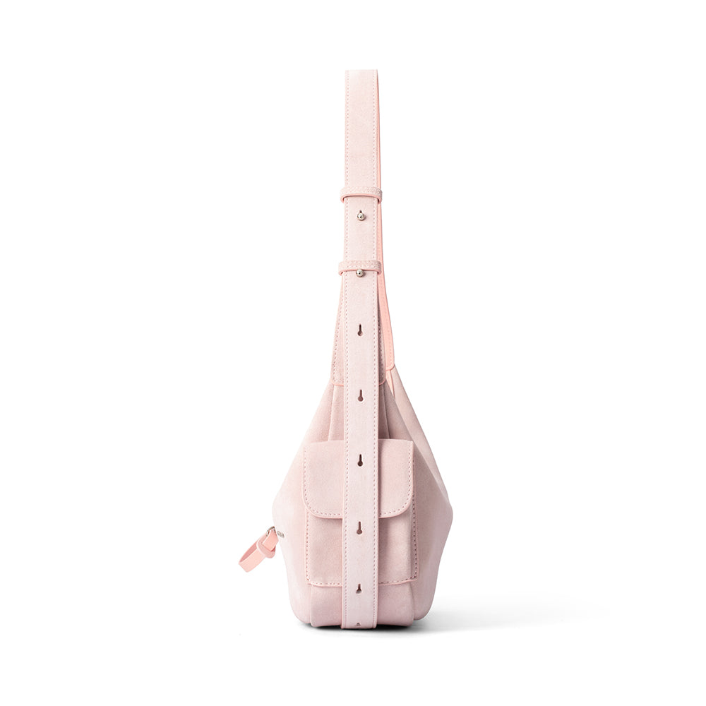 Liqueur Crescent Bag-Suede