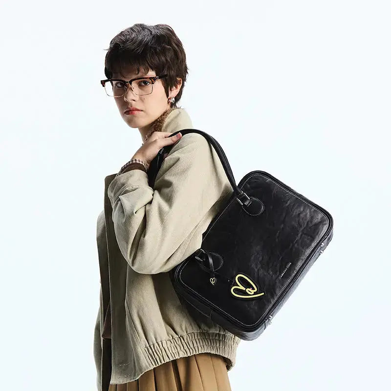 Toast Bag Top Grain Leather - Large