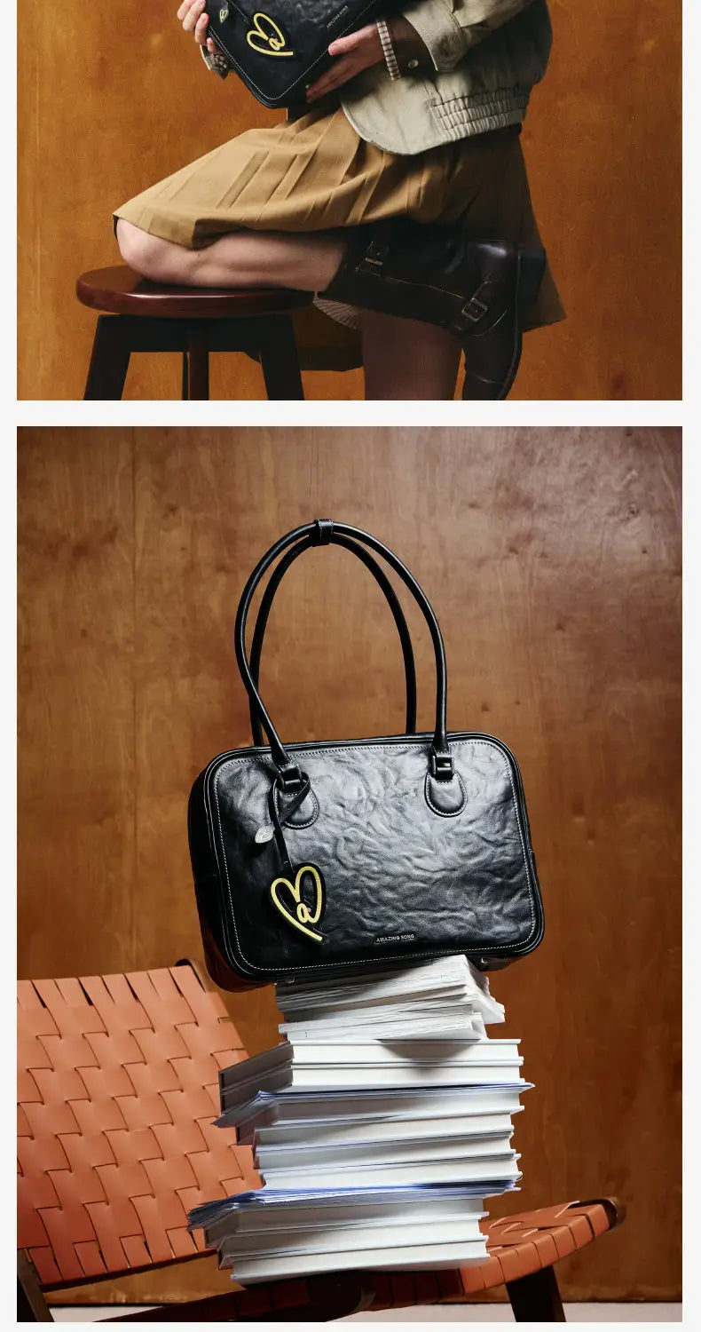 Toast Bag Top Grain Leather - Large