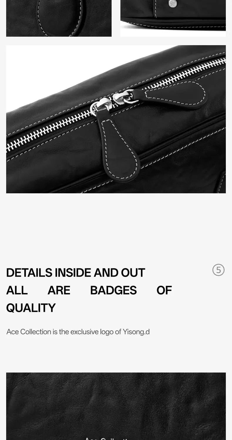 Toast Bag Top Grain Leather - Large